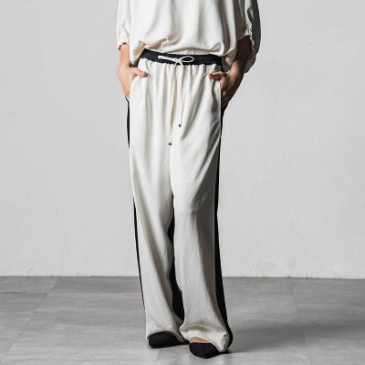 ＜ESSEN. LAUTREAMONT（Women）＞ＴＡツイルハイショクワイドパンツ