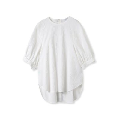 バンピーコットンハーフスリーブブラウス | ファッション・服 | 三越 