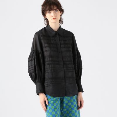 ＬＥＥ　ＭＡＴＨＥＷＳ　Ｃａｍｉｌａ　タックブラウス