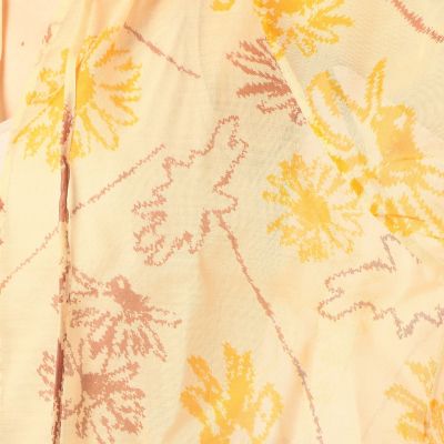 ＬＥＥ　ＭＡＴＨＥＷＳ　Ｌｏｌａ　シルクウール　フラワープリントブラウス