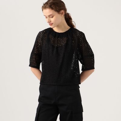 ＮＯ．６　ＭＡＩＡ　レースブラウス