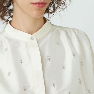 別注】ne Quittez pas BLACK エンブロイダリービーズ