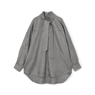 ＜maison TOMORROWLAND＞ＵＮＩＯＮ　ＬＡＵＮＣＨ　ウールシルク　ボウタイシャツ