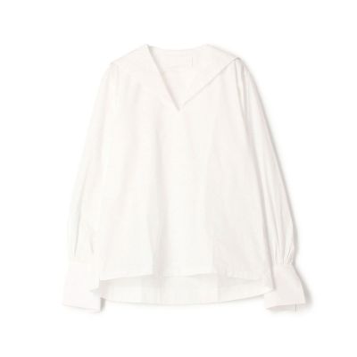 maison TOMORROWLAND/メゾン トゥモローランド 【別注】BOURRIENNE MARINE コットンシャツ