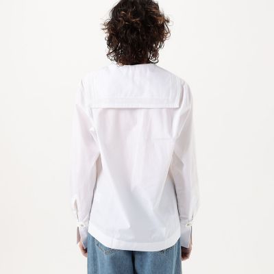 【別注】ＢＯＵＲＲＩＥＮＮＥ　ＭＡＲＩＮＥ　コットンシャツ