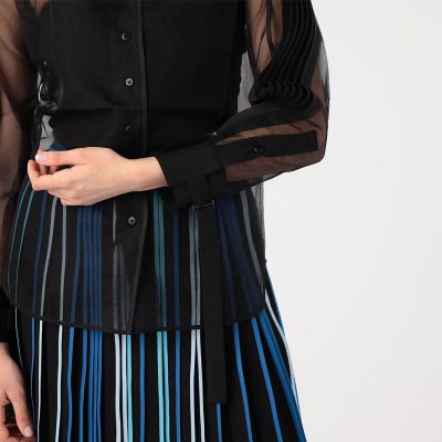 ＢＯＤＩＣＥ　ＳＴＵＤＩＯ　ＯＲＷＲ　シアーブラウス