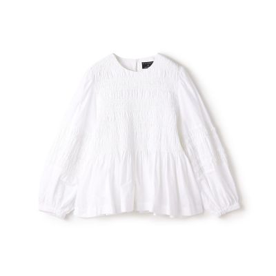 ＜maison TOMORROWLAND＞【別注】ｎｅ　Ｑｕｉｔｔｅｚ　ｐａｓ　ＢＬＡＣＫ　ＦＩＮＥ　ＰＯＰＬＩＮ　シャツ