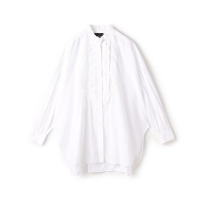 maison TOMORROWLAND/メゾン トゥモローランド 【別注】ｎｅ　Ｑｕｉｔｔｅｚ　ｐａｓ　ＢＬＡＣＫ　ＦＲＩＬＬ　ＣＯＬＬＡＲ　シャツ