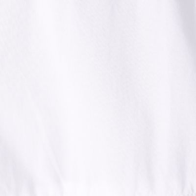 【別注】ｎｅ　Ｑｕｉｔｔｅｚ　ｐａｓ　ＢＬＡＣＫ　ＴＩＥＲＥＤ　ＦＲＩＬＬＥＤ　コットンシャツ
