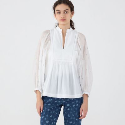 【別注】ｎｅ　Ｑｕｉｔｔｅｚ　ｐａｓ　ＢＬＡＣＫ　ＰＯＰＬＩＮ　ＯＲＧＡＮＺＥシャツ