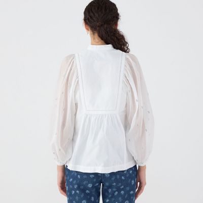 【別注】ｎｅ　Ｑｕｉｔｔｅｚ　ｐａｓ　ＢＬＡＣＫ　ＰＯＰＬＩＮ　ＯＲＧＡＮＺＥシャツ