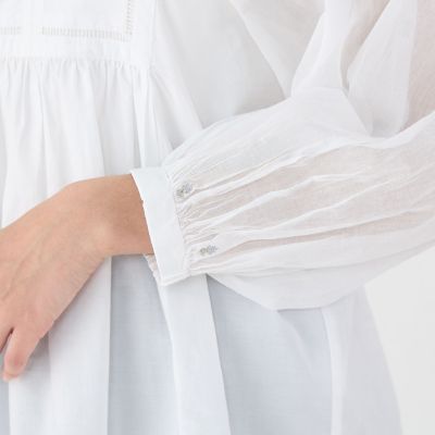 【別注】ｎｅ　Ｑｕｉｔｔｅｚ　ｐａｓ　ＢＬＡＣＫ　ＰＯＰＬＩＮ　ＯＲＧＡＮＺＥシャツ