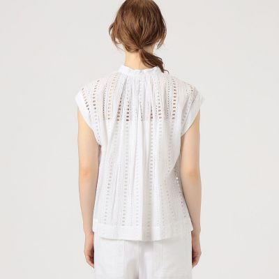 【別注】ｎｅ　Ｑｕｉｔｔｅｚ　ｐａｓ　ＢＬＡＣＫＣＵＴＷＯＲＫ　トップス