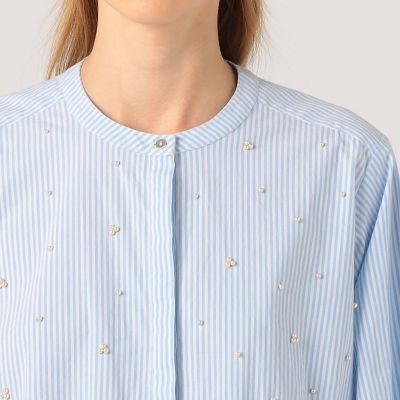 別注】ne Quittez pas BLACK Tuck ストライプ