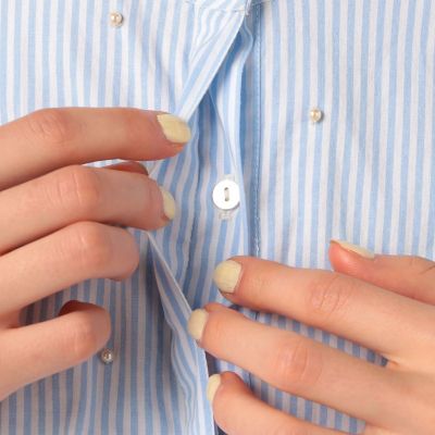 別注】ne Quittez pas BLACK Tuck ストライプ