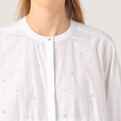 別注】ne Quittez pas BLACK Tuck ブラウス
