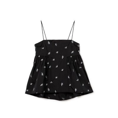 ne Quittez pas BLACK TOMORROWLAND トップス 別注】ne Quittez pas BLACK Camisole