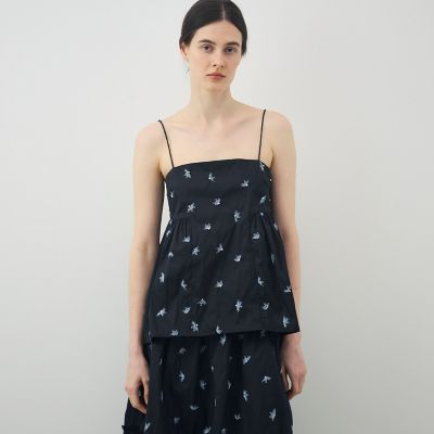 別注】ne Quittez pas BLACK Camisole