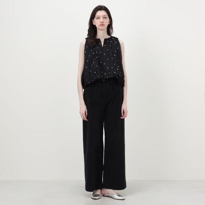 ne Quittez pas BLACK TOMORROWLAND トップス 別注】ne Quittez pas BLACK DOUBLE