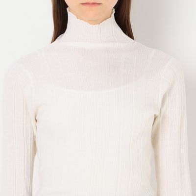 ＳＡＹＡＫＡ　ＤＡＶＩＳ　リブハイネックプルオーバーニット