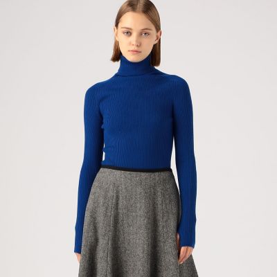 UNION LAUNCH ハイネックリブタートルニット | maison