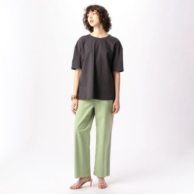 【別注】ＳＡＹＡＫＡ　ＤＡＶＩＳ×ＴＯＭＯＲＲＯＷＬＡＮＤ　コットン　バックドレープＴシャツ