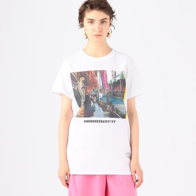 ＴＡＮＧＴＡＮＧ　ＳＨＥＢＲＥＥＺＥＣＩＴＹ’　７７　プリントＴシャツ