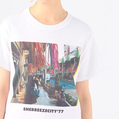 ＴＡＮＧＴＡＮＧ　ＳＨＥＢＲＥＥＺＥＣＩＴＹ’　７７　プリントＴシャツ