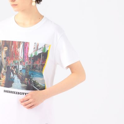 ＴＡＮＧＴＡＮＧ　ＳＨＥＢＲＥＥＺＥＣＩＴＹ’　７７　プリントＴシャツ