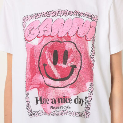 別注】GANNI×TOMORROWLAND コットン プリントT