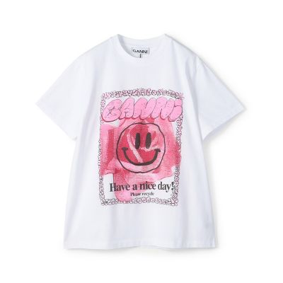 別注】GANNI×TOMORROWLAND コットン プリント