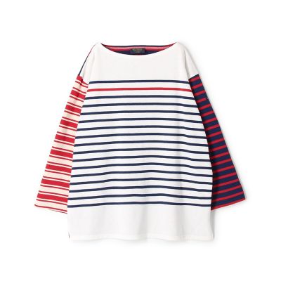 【別注】Ｌｅ　ｍｉｎｏｒ×ＴＯＭＯＲＲＯＷＬＡＮＤ　クレイジーパターン　ビッグバスクシャツ