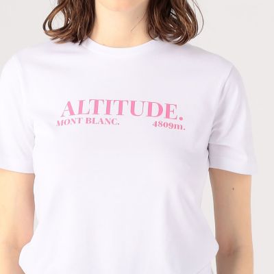 Ｌｅｓ　Ｐｅｔｉｔｓ　Ｂａｓｉｃｓ　ＡＬＴＩＴＵＤＥ　ＭＯＮＴ　ＢＬＡＮＣ　Ｔシャツ