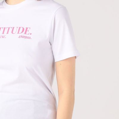 Ｌｅｓ　Ｐｅｔｉｔｓ　Ｂａｓｉｃｓ　ＡＬＴＩＴＵＤＥ　ＭＯＮＴ　ＢＬＡＮＣ　Ｔシャツ