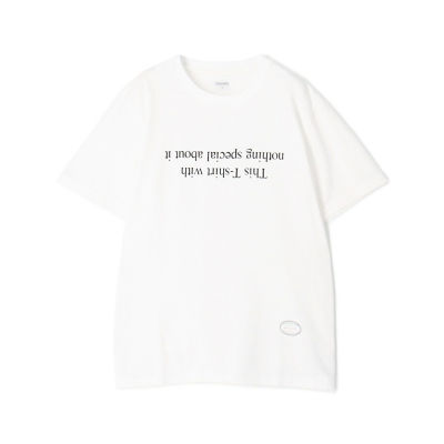 ＜maison TOMORROWLAND＞ＴＡＮＧ　ＴＡＮＧ　ＵＰＳＩＤＥＤＯＷＮ　ＮＯＴＨＩＮＧ　Ｔシャツ