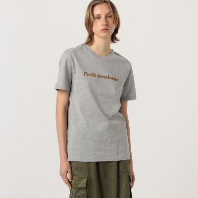 Ｌｅｓ　Ｐｅｔｉｔｓ　Ｂａｓｉｃｓ　Ｓｍａｌｌ　ｈａｐｐｉｎｅｓｓ　ハーフスリーブプルオーバー