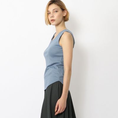 【別注】ＳＡＹＡＫＡ　ＤＡＶＩＳ×ＴＯＭＯＲＲＯＷＬＡＮＤ　バックアシンメトリータンクトップ