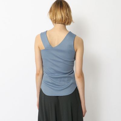 【別注】ＳＡＹＡＫＡ　ＤＡＶＩＳ×ＴＯＭＯＲＲＯＷＬＡＮＤ　バックアシンメトリータンクトップ
