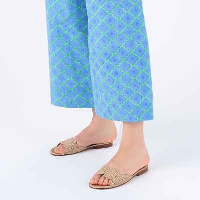 SZ Blockprints コットン プリントディスコパンツ