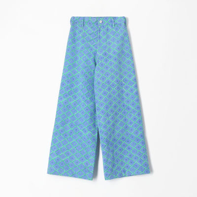 SZ Blockprints コットン プリントディスコパンツ