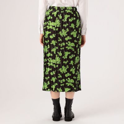 NO．6 KOTOMI SKIRT フラワープリント ミディスカート
