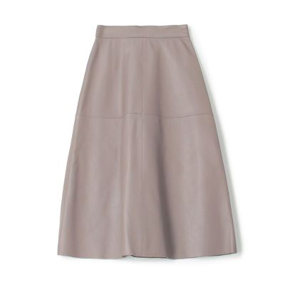 ＜maison TOMORROWLAND＞【別注】ＣＩＮＱＵＡＮＴＡ　ナッパレザースカート