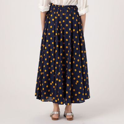 【予約商品８月上旬以降順次お届け】【ＷＥＢ先行予約・別注】ＭＡＲＩＨＡ　Ｄｒｅａｍｙ　Ｄｏｔｓ　夜風のスカート