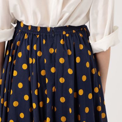 【予約商品８月上旬以降順次お届け】【ＷＥＢ先行予約・別注】ＭＡＲＩＨＡ　Ｄｒｅａｍｙ　Ｄｏｔｓ　夜風のスカート