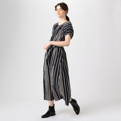 ＜maison TOMORROWLAND＞ＭＡＲＴＩＮ　ＧＲＡＮＴ　レーヨンナイロン　バルーンスリーブリングドレス