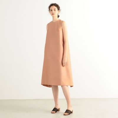 ＜maison TOMORROWLAND＞ｒｏｂｅｌｉｔｅ＆ＣＯ．　ウールシルクツイル　テントドレス