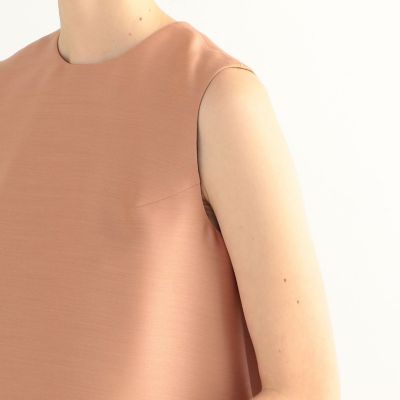 ｒｏｂｅｌｉｔｅ＆ＣＯ．　ウールシルクツイル　テントドレス