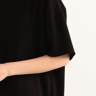 ｒｏｂｅｌｉｔｅ＆ＣＯ．　バックサテン　ハーフスリーブドレス