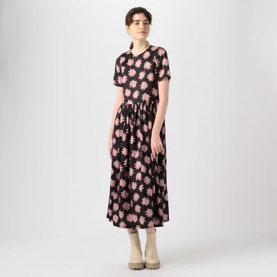 NO．6 MAEVE レーヨン フラワープリントワンピース | maison