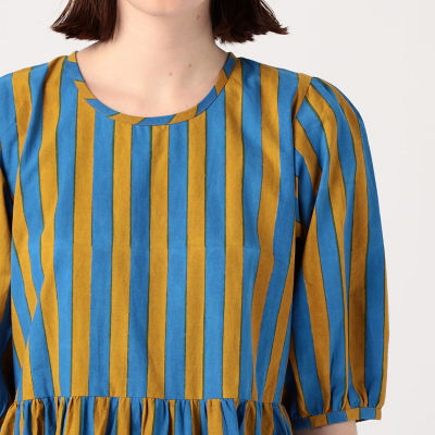 SZ Blockprints Gaia dress コットン